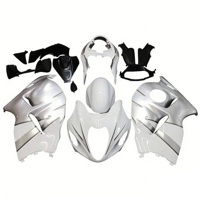 Amotopart Suzuki Hayabusa GSXR1300 1999-2007 kit bianco