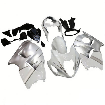 Amotopart Suzuki Hayabusa GSXR1300 1999-2007 kit bianco
