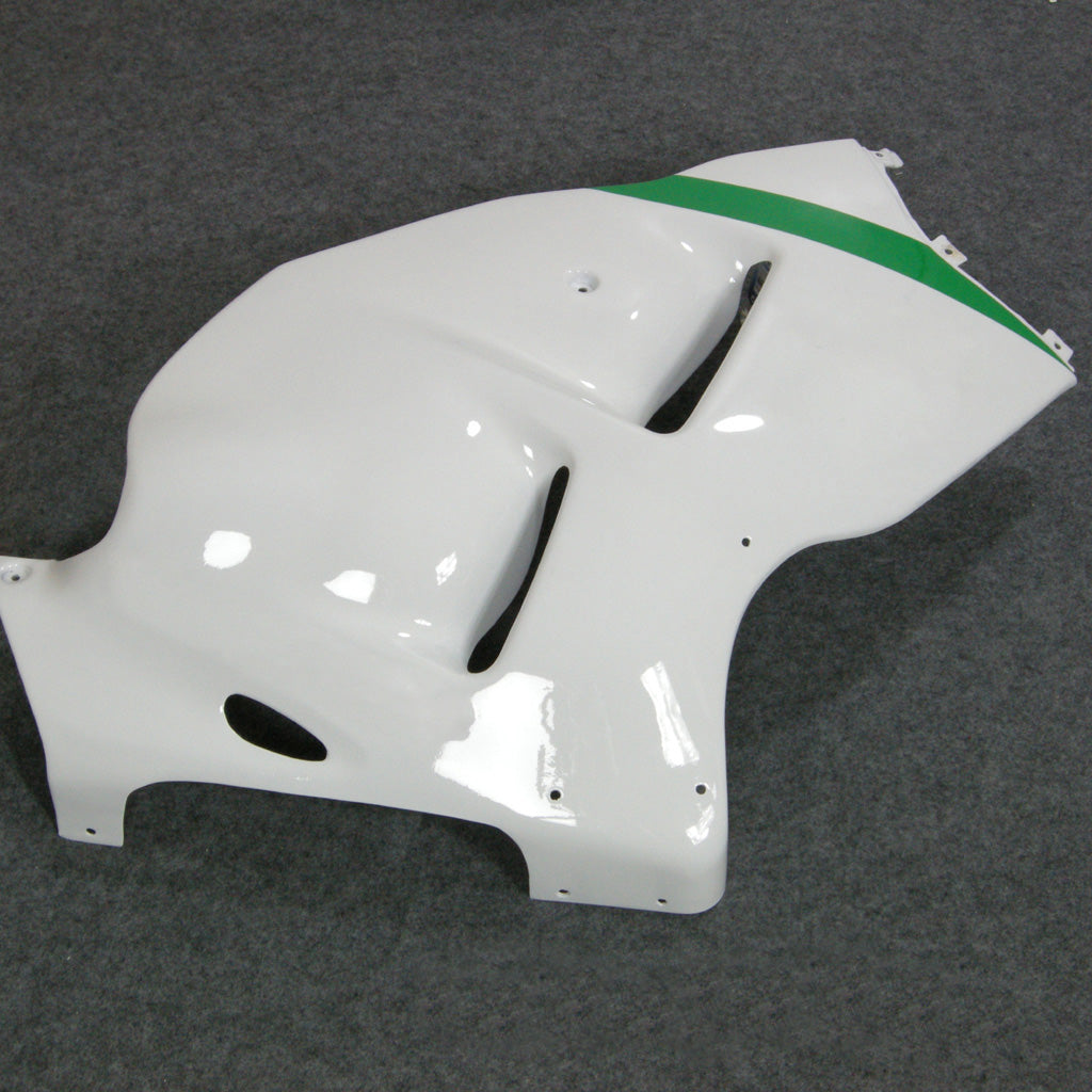 Carene 1999-2007 Suzuki GSX1300 Hayabusa Bianco Verde Research47 Generico