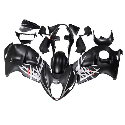 Amotopart Suzuki Hayabusa GSXR1300 1999-2007 Kit nero rivestito