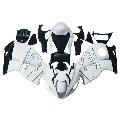 Carene 1999-2007 Suzuki GSX1300 Hayabusa Bianco Alstare Corona Racing Generico