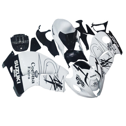 Carene 1999-2007 Suzuki GSX1300 Hayabusa Bianco Alstare Corona Racing Generico