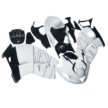 Carene 1999-2007 Suzuki GSX1300 Hayabusa Bianco Alstare Corona Racing Generico