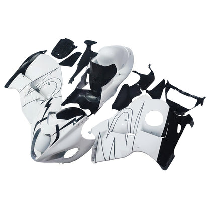 Carene 1999-2007 Suzuki GSX1300 Hayabusa Bianco Alstare Corona Racing Generico