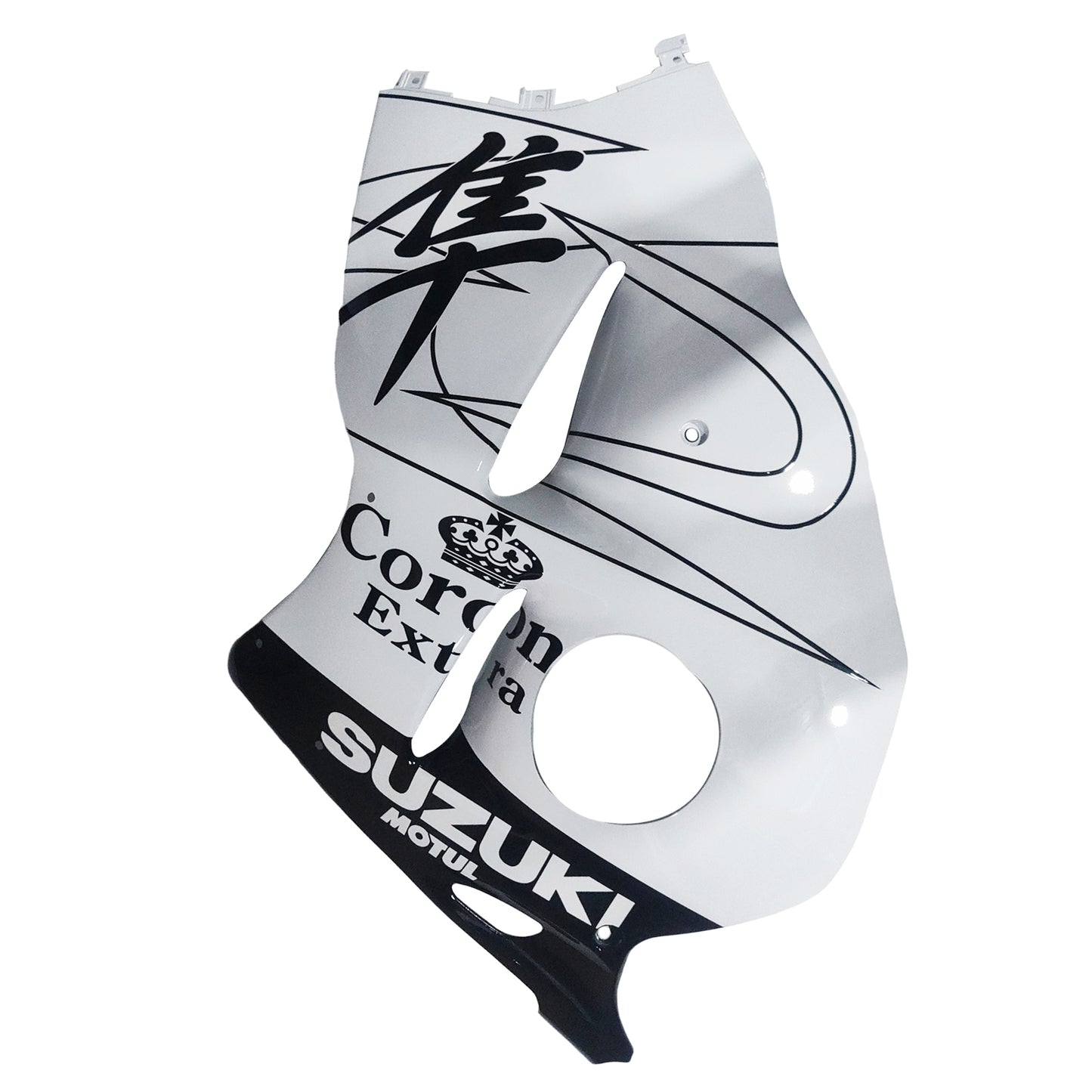 Carene 1999-2007 Suzuki GSX1300 Hayabusa Bianco Alstare Corona Generico