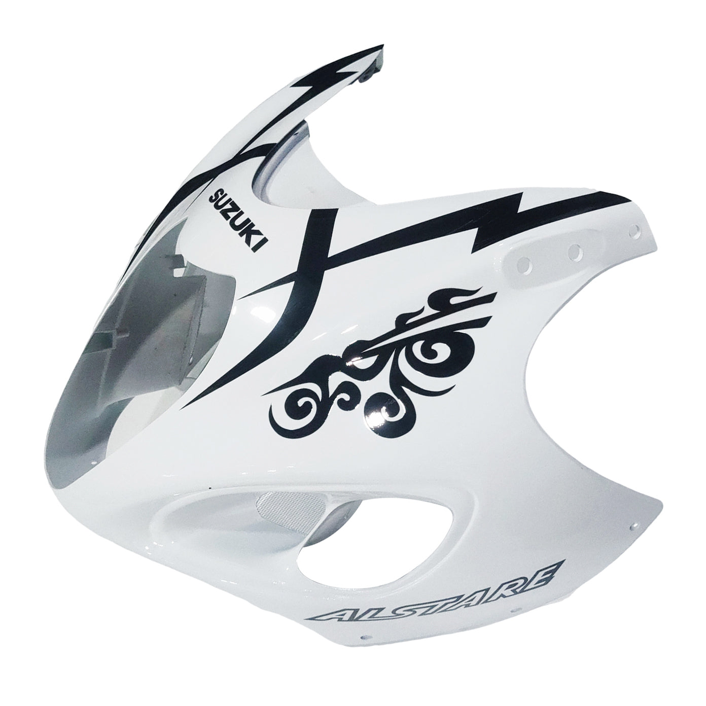 Carene 1999-2007 Suzuki GSX1300 Hayabusa Bianco Alstare Corona Racing Generico