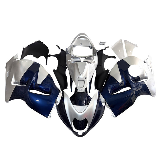 Carene 1999-2007 Suzuki GSX1300 Hayabusa Blu e Argento Hayabusa Generico