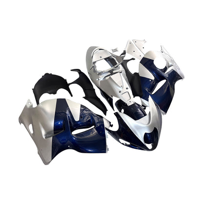 Carene 1999-2007 Suzuki GSX1300 Hayabusa Blu e Argento Hayabusa Generico
