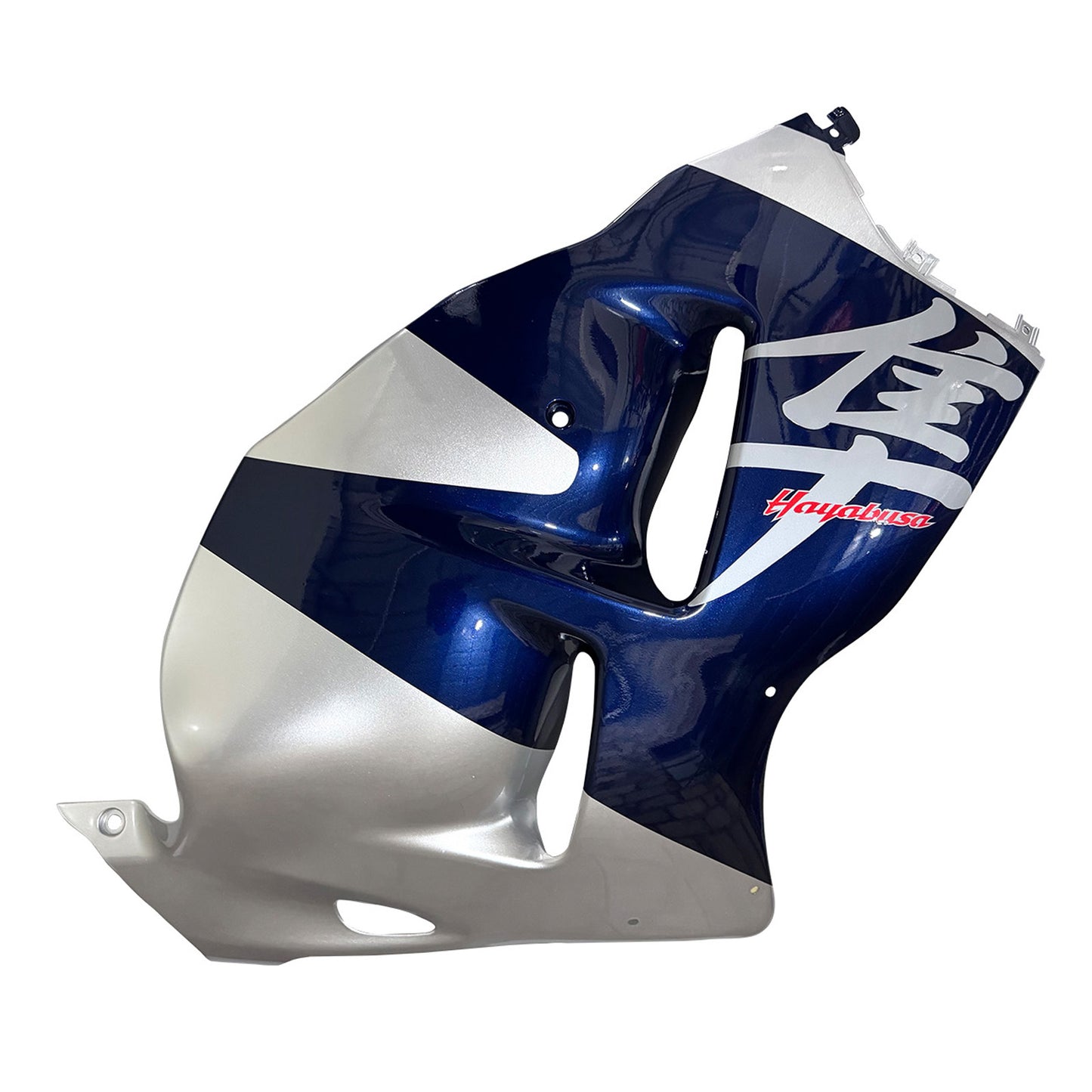 Carene 1999-2007 Suzuki GSX1300 Hayabusa Blu e Argento Hayabusa Racing Generico