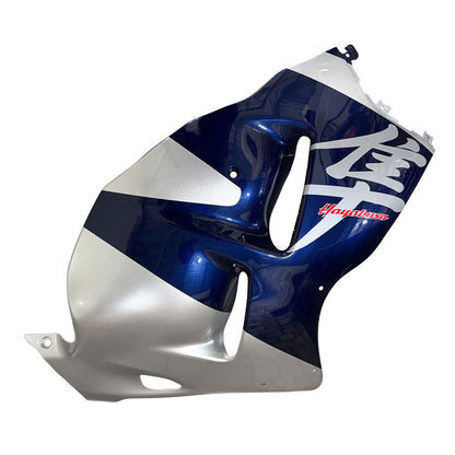 Carene 1999-2007 Suzuki GSX1300 Hayabusa Blu e Argento Hayabusa Racing Generico