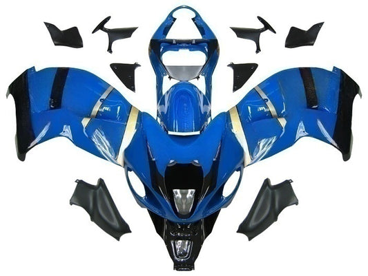 Carene 1999-2007 Suzuki GSX1300 Hayabusa Blu Rizla Racing Generico