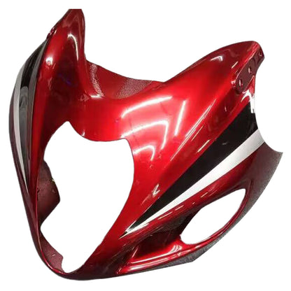 Amotopart 1999-2007 Suzuki Hayabusa GSXR 1300 Cladding Red & Black Kit