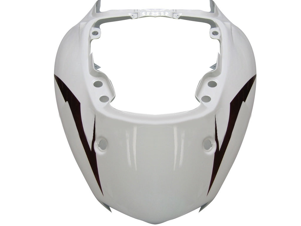 Carene 1999-2007 Suzuki GSX1300 Hayabusa White & Silver Hayabusa Racing Generico