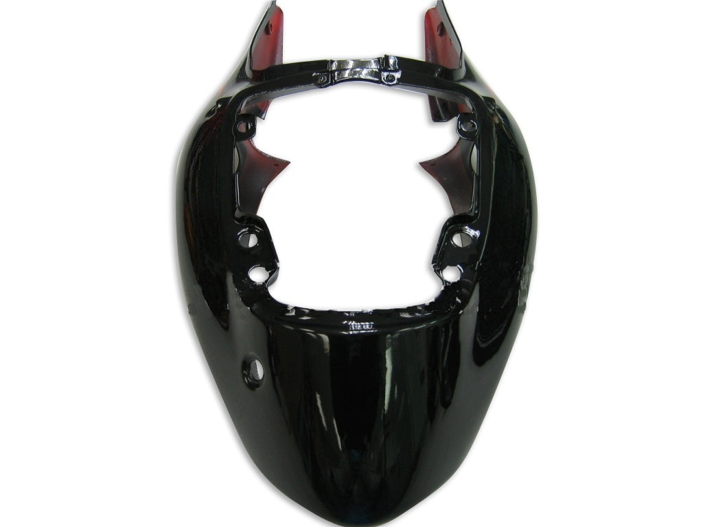 Amotopart Suzuki Hayabusa GSXR1300 1999-2007 Cladding Red & Balck Flame Kit