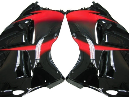 Carene 1999-2007 Suzuki GSX1300 Hayabusa Nero e Rosso Hayabusa Generico