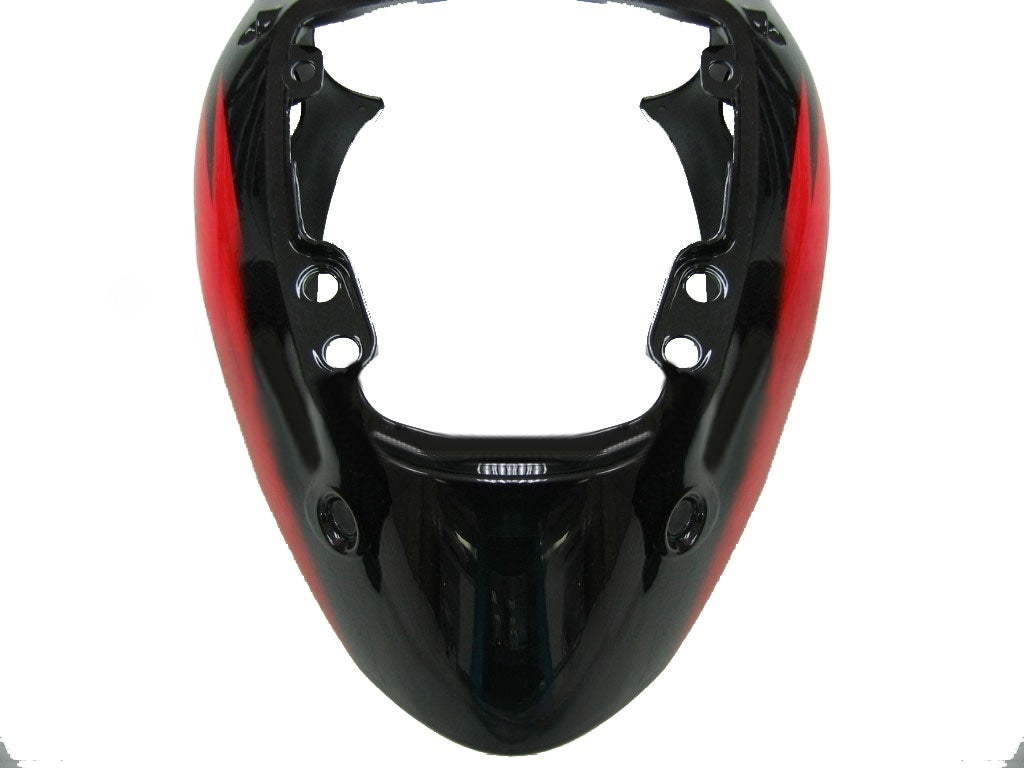 Carene 1999-2007 Suzuki GSX1300 Hayabusa Nero e Rosso Hayabusa Racing Generico