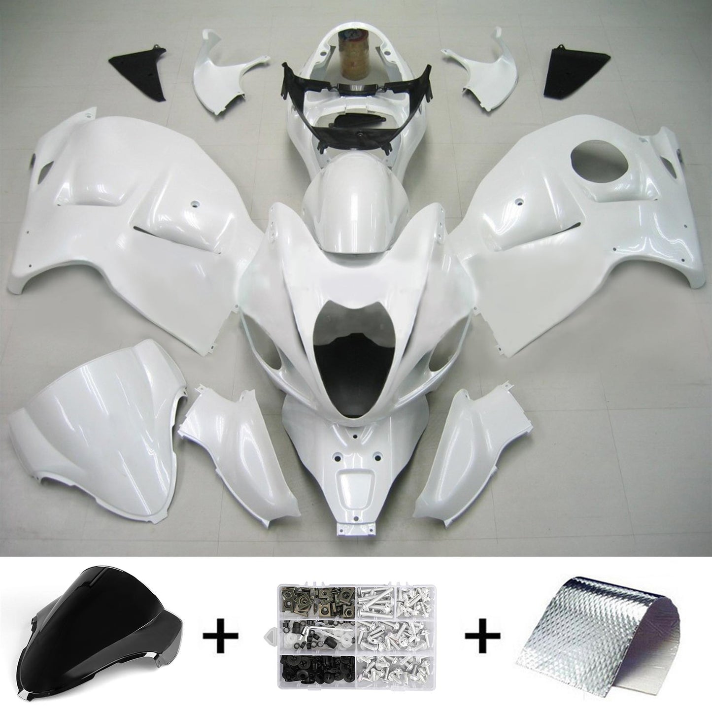 Suzuki Hayabusa GSXR1300 1999-2007 Kit Carenatura Carrozzeria Plastica ABS