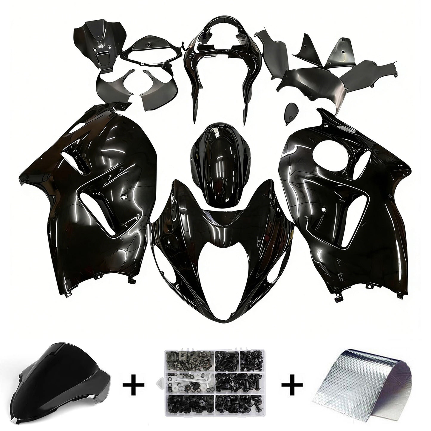 Suzuki Hayabusa GSXR1300 1999-2007 Kit Carenatura Carrozzeria Plastica ABS