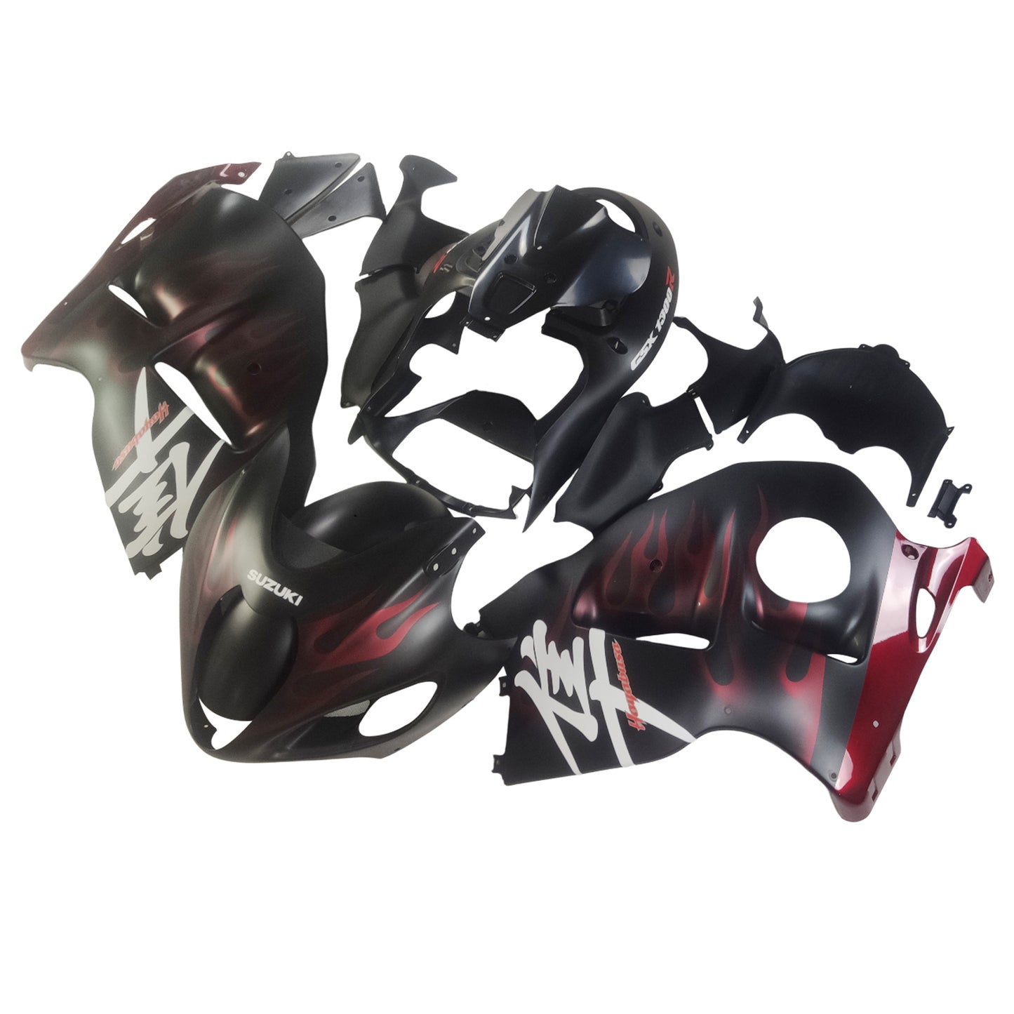 Amotopart Suzuki Hayabusa GSX1300R 1999-2007 Kit carena Carrozzeria Plastica ABS