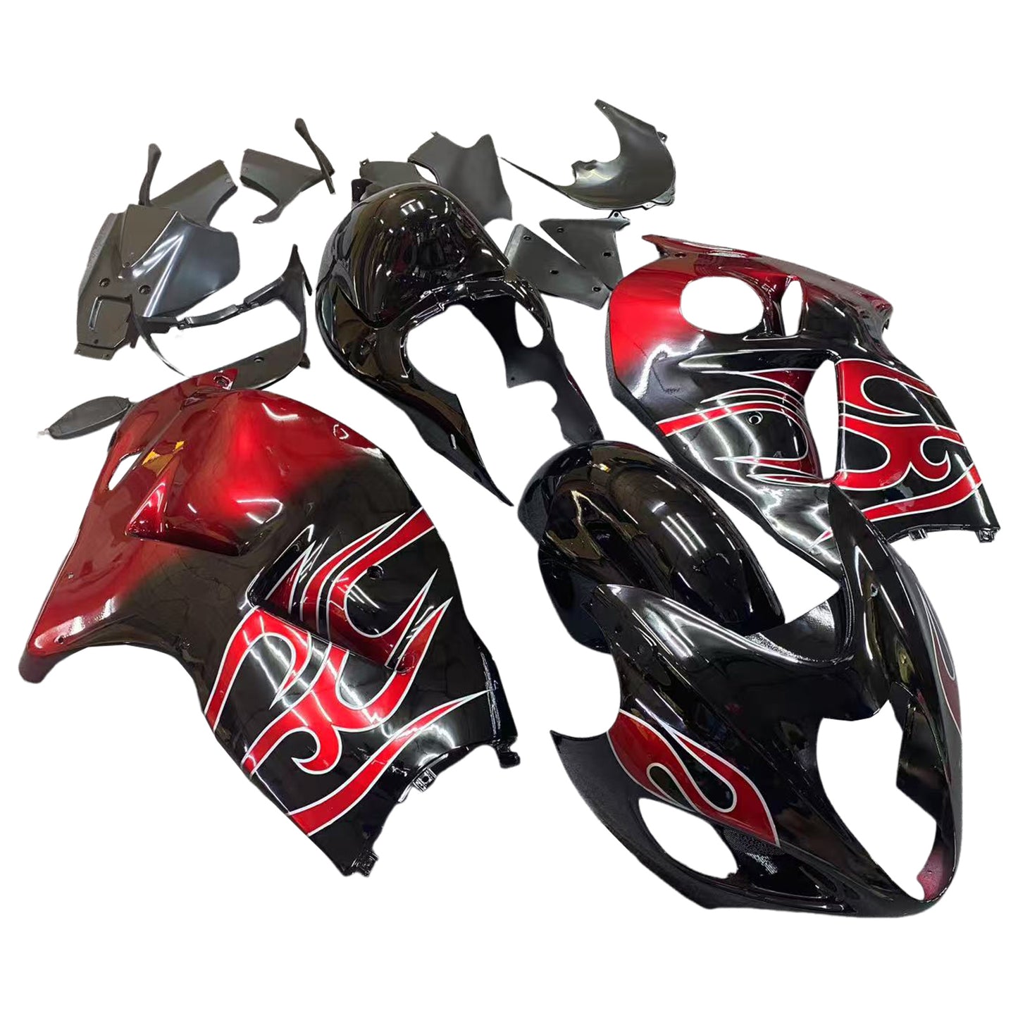 Amotopart Suzuki Hayabusa GSX1300R 1999-2007 Kit carena Carrozzeria Plastica ABS