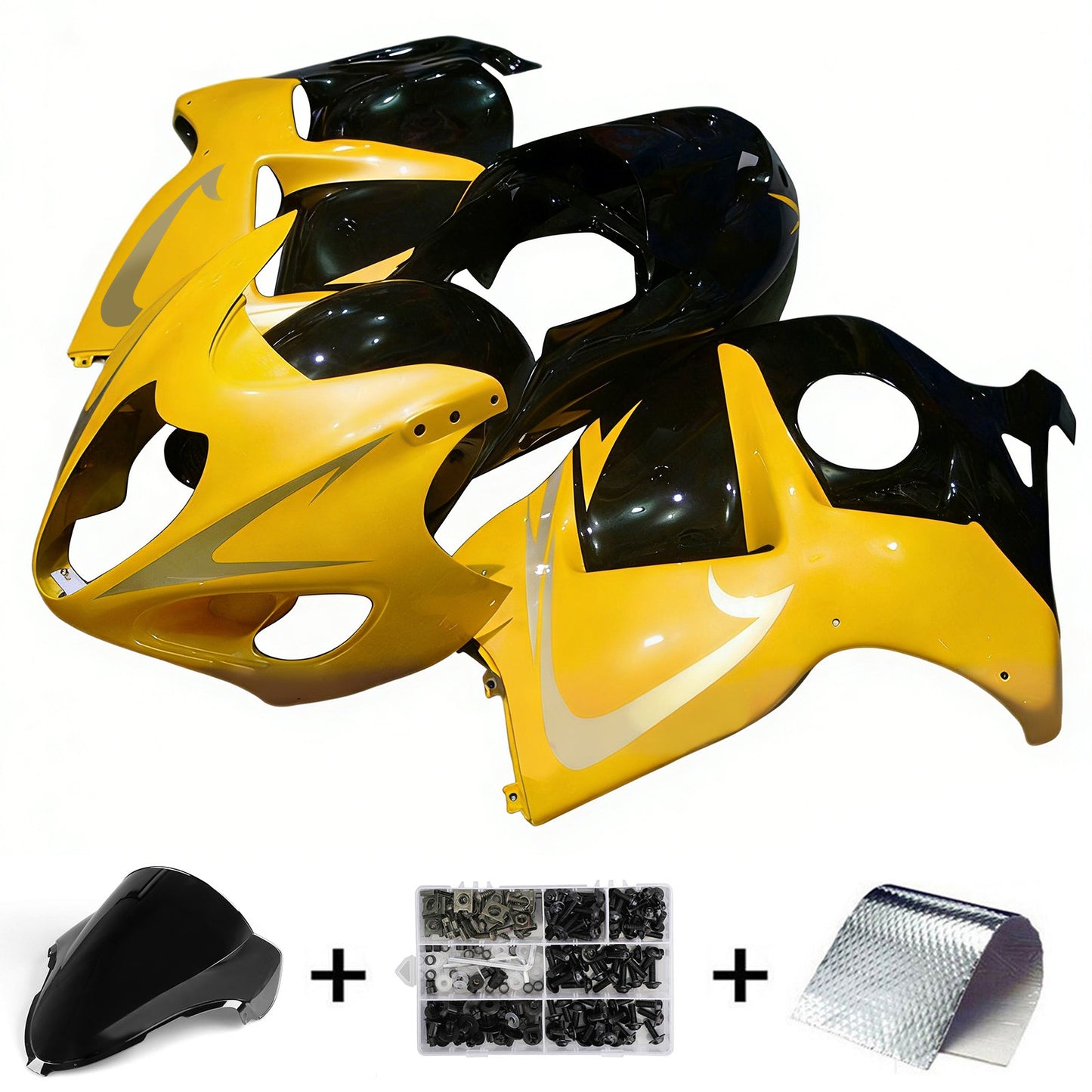 1999-2007 Suzuki Hayabusa GSX1300R Kit carena iniezione Carrozzeria Plastica ABS