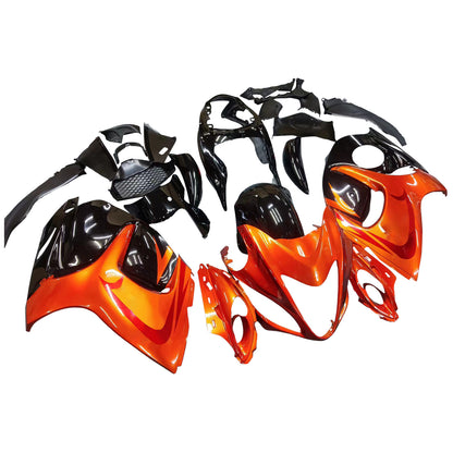 Carene 2008-2020 Suzuki GSX 1300 Hayabusa arancione metallizzato e nero Hayabusa generico