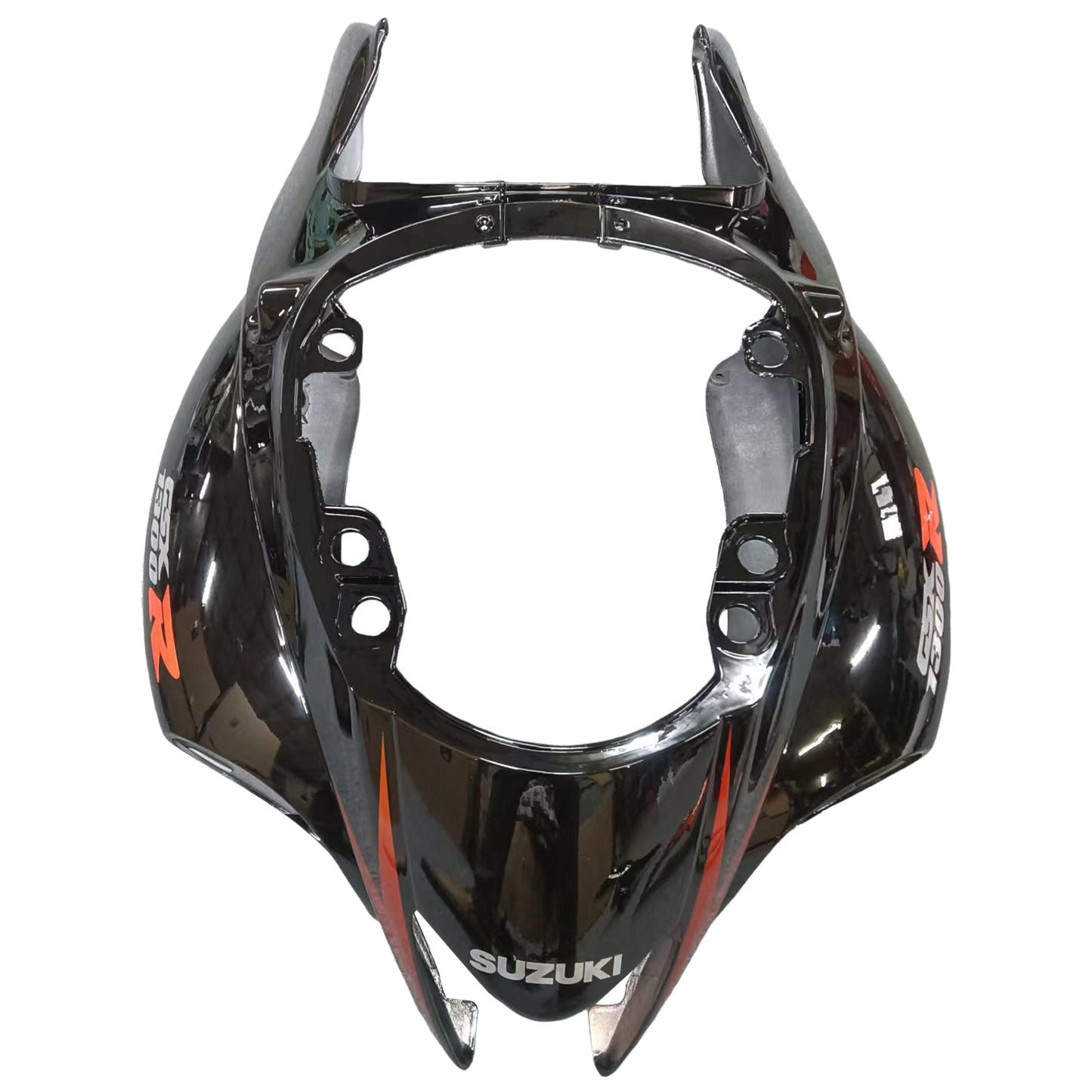 Carene 2008-2020 Suzuki GSX 1300 Hayabusa Arancione metallizzato &amp; Nero Hayabusa Racing Generico