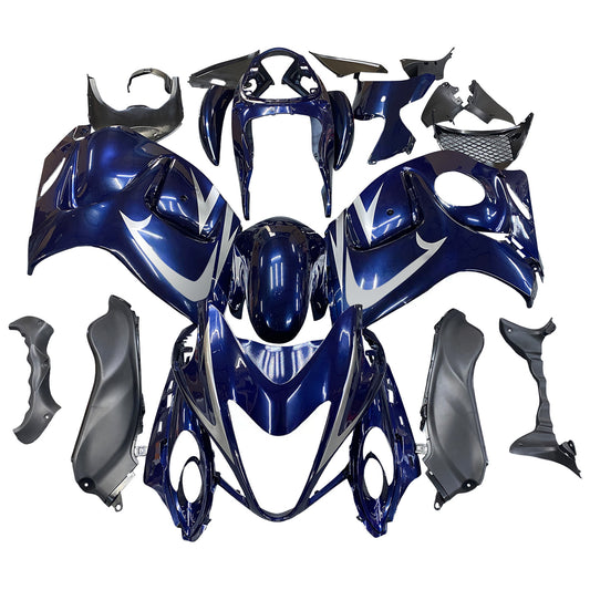 Carene 2008-2020 Suzuki GSX 1300 Hayabusa Blue Dark Metallic Hayabusa Racing Generic
