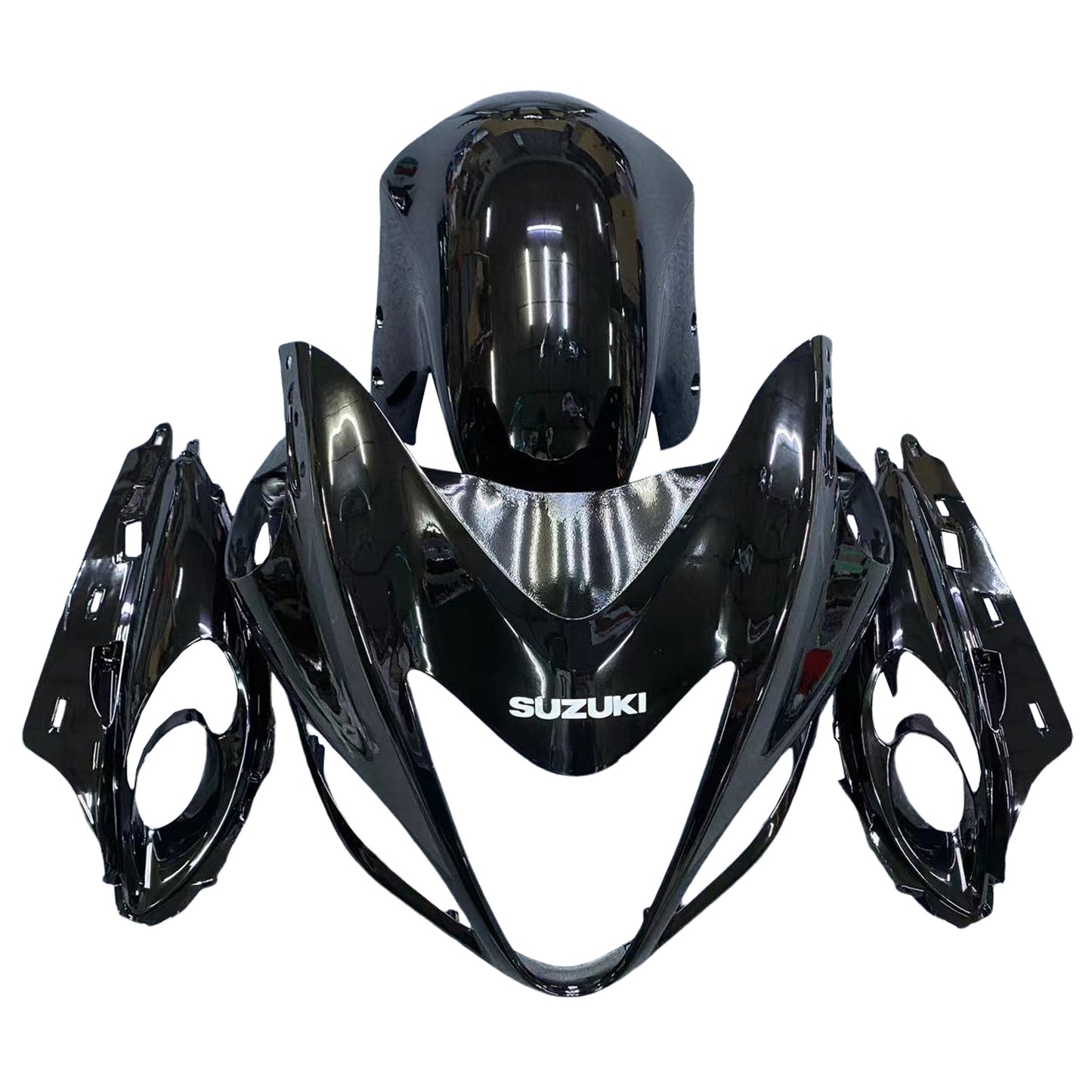 Carene Suzuki GSX 1300 Hayabusa All Black Hayabusa Racing (2008-2020) Generic