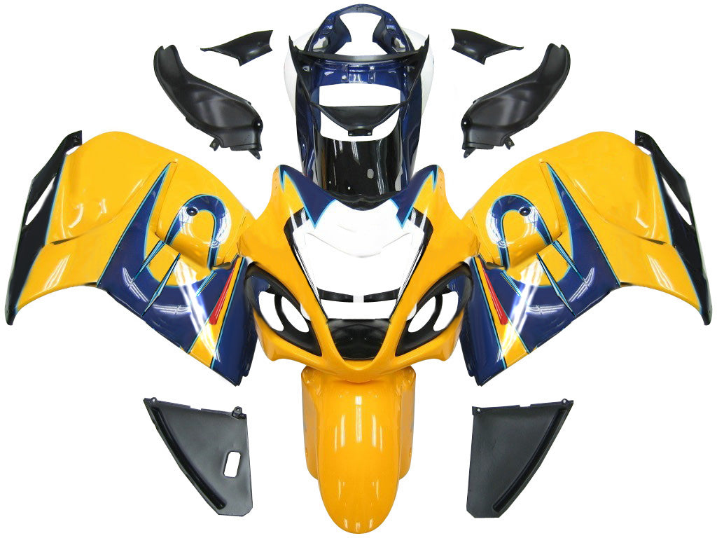 Carene 2008-2020 Suzuki GSX 1300 Hayabusa Giallo Blu Alstare Corona Racing Generico
