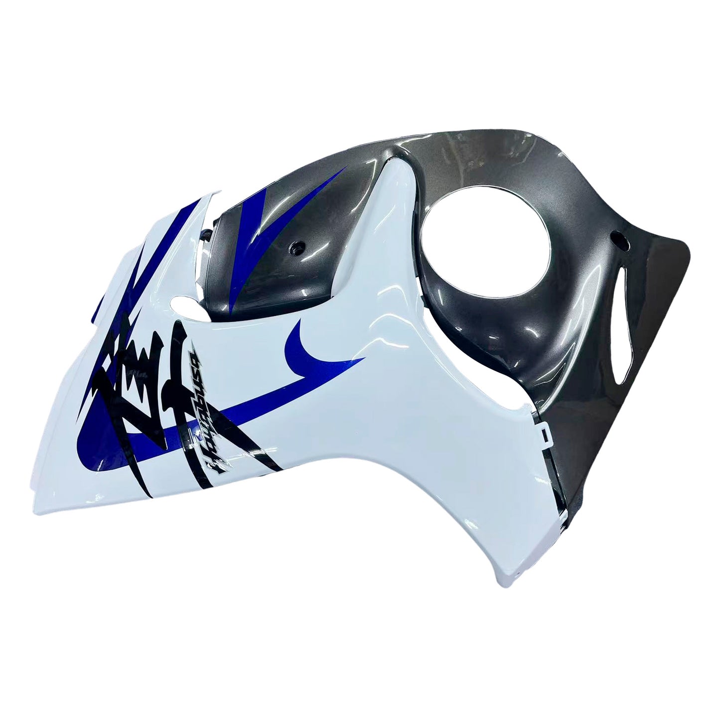 Carene 2008-2020 Suzuki GSX 1300 Hayabusa Bianco Grigio Blu Racing Generic