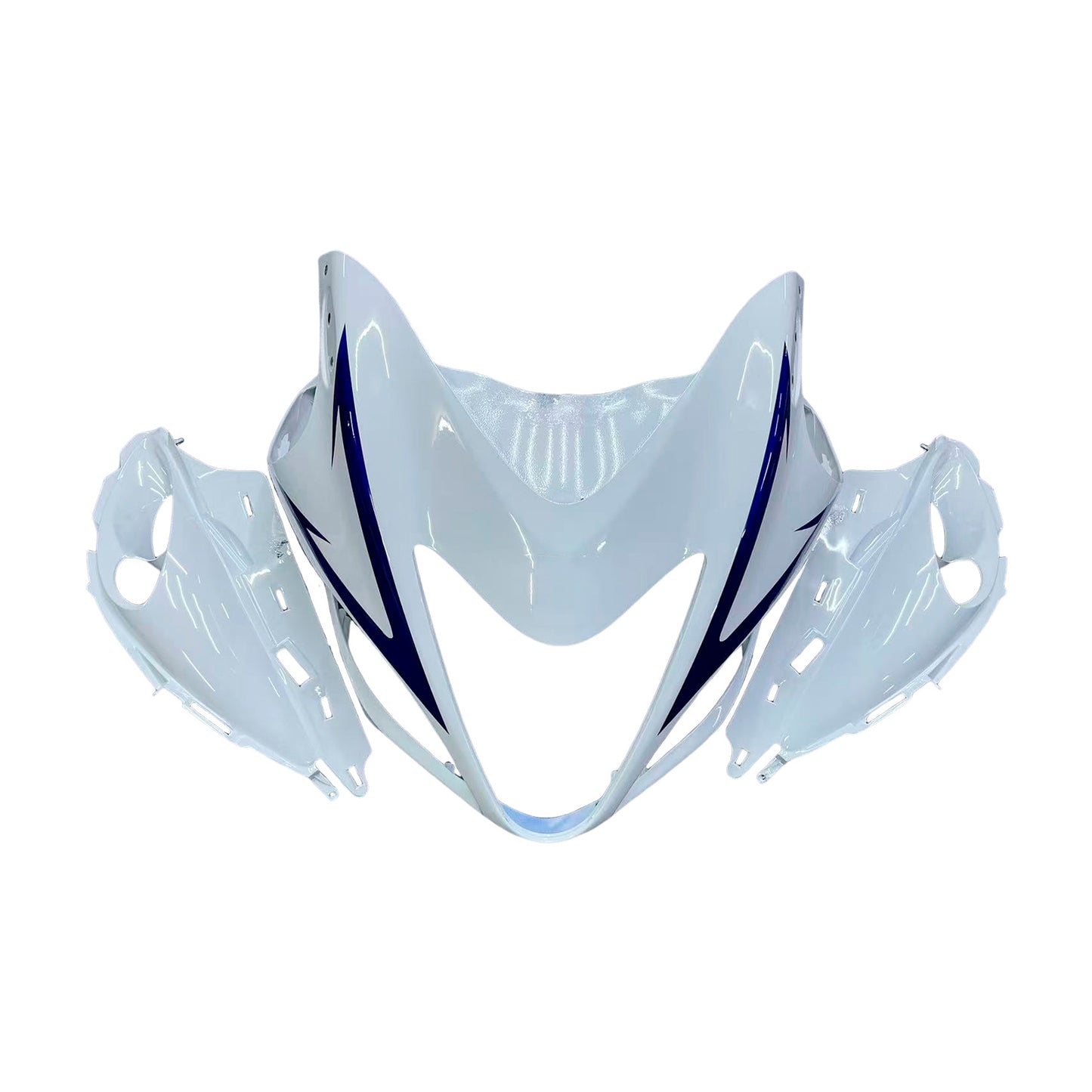 Carene 2008-2020 Suzuki GSX 1300 Hayabusa Bianco Grigio Blu Racing Generic