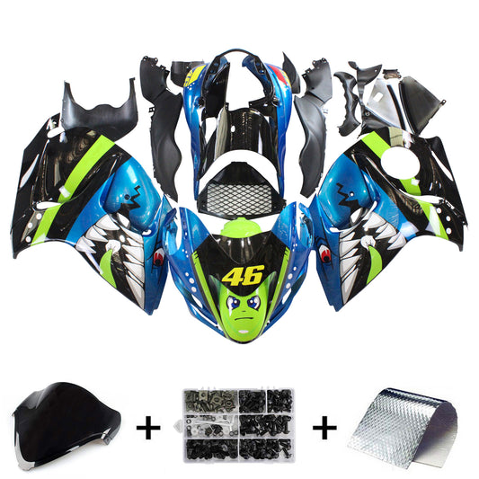 Suzuki Hayabusa GSXR1300 2008-2020 Kit Carena Carrozzeria Plastica ABS