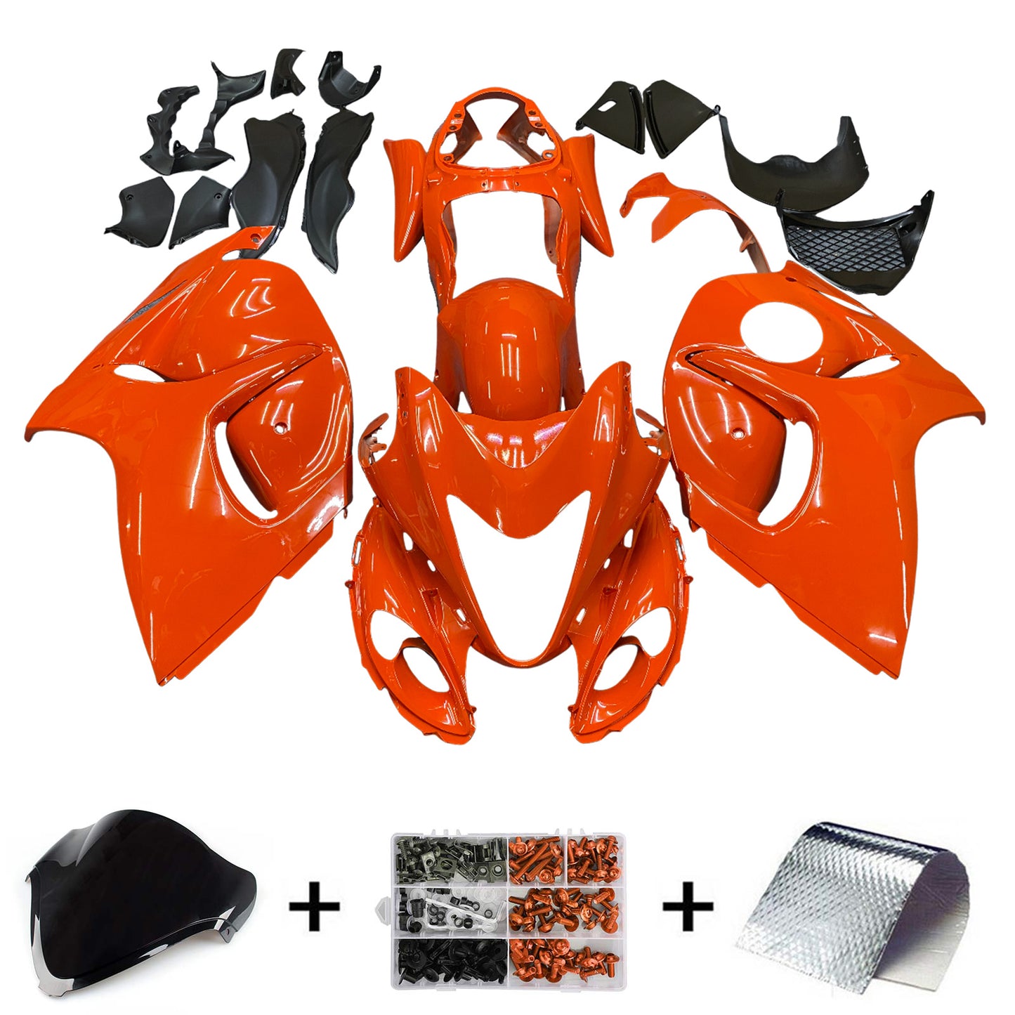 Suzuki Hayabusa GSXR1300 2008-2020 Kit Carenatura Carrozzeria Plastica ABS