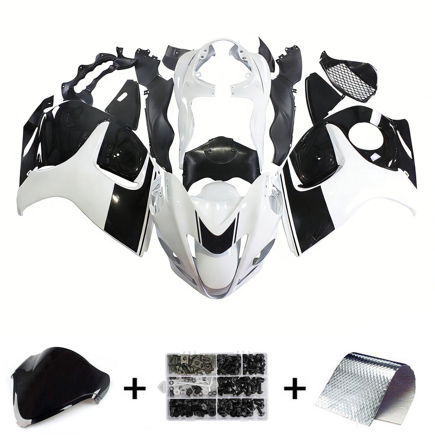 Suzuki Hayabusa GSXR1300 2008-2020 Kit Carenatura Carrozzeria Plastica ABS