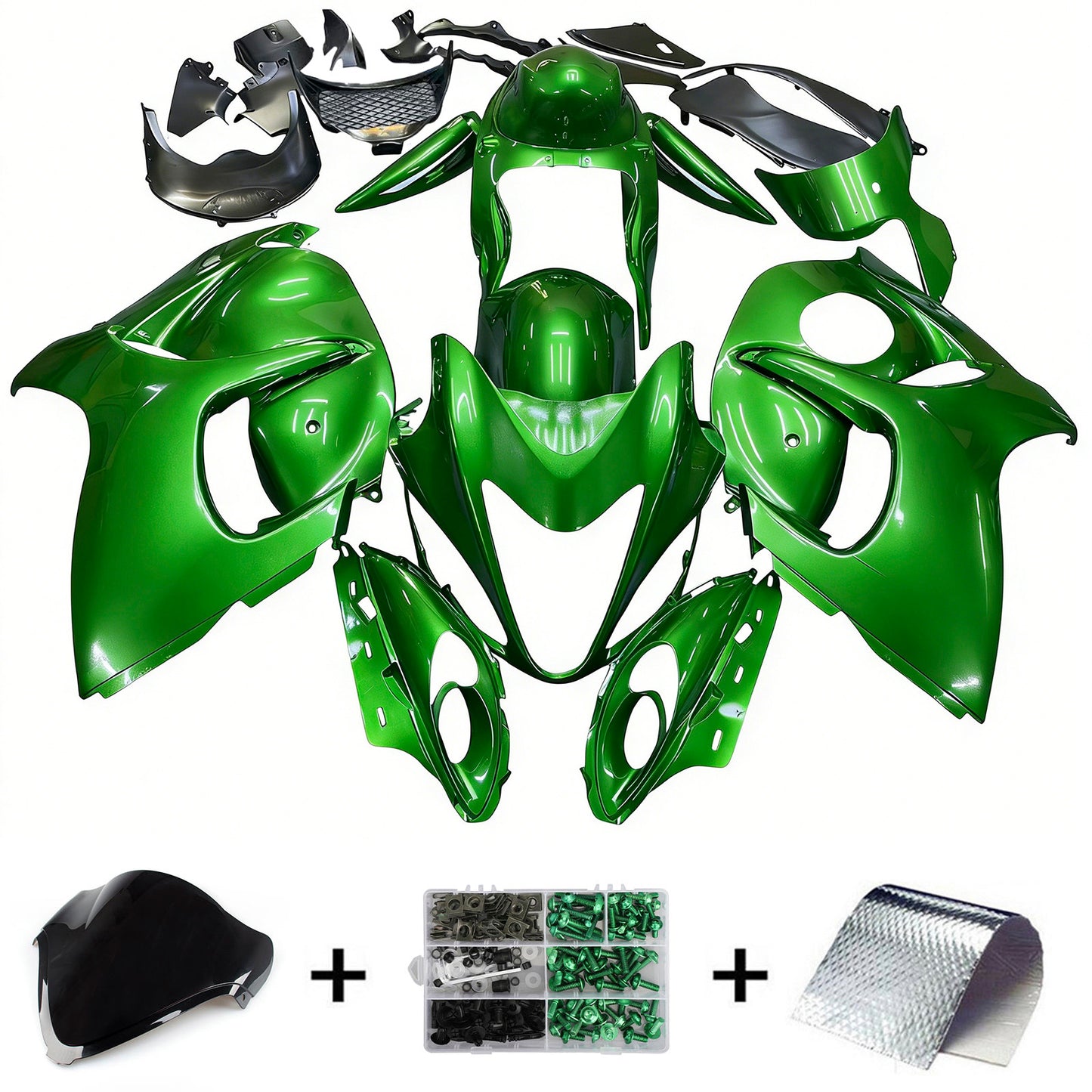 Kit carena iniezione Suzuki Hayabusa GSX1300R 2008-2020 Carrozzeria in plastica ABS