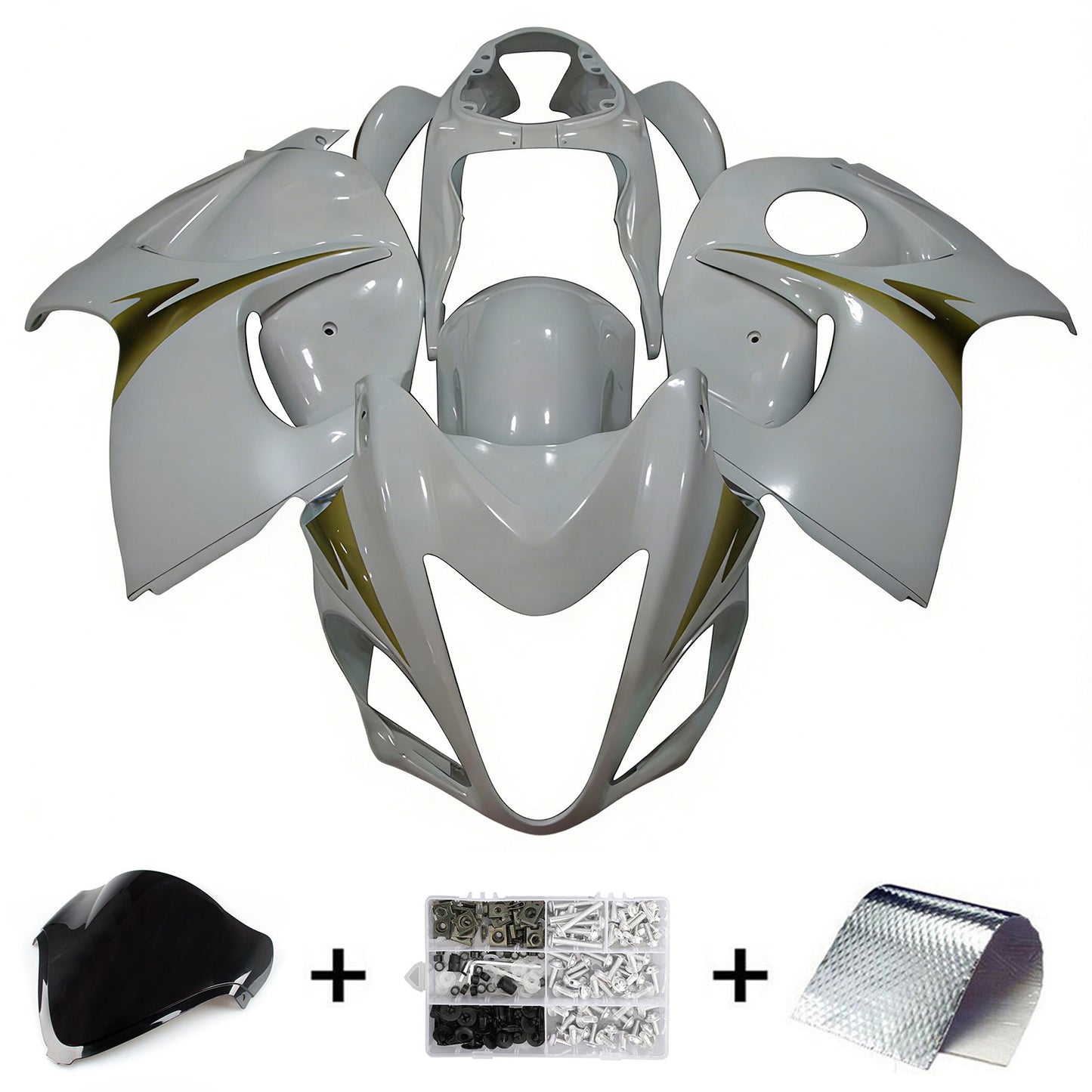 Kit carena iniezione carrozzeria plastica ABS per Suzuki Hayabusa GSX1300R 2008-2020