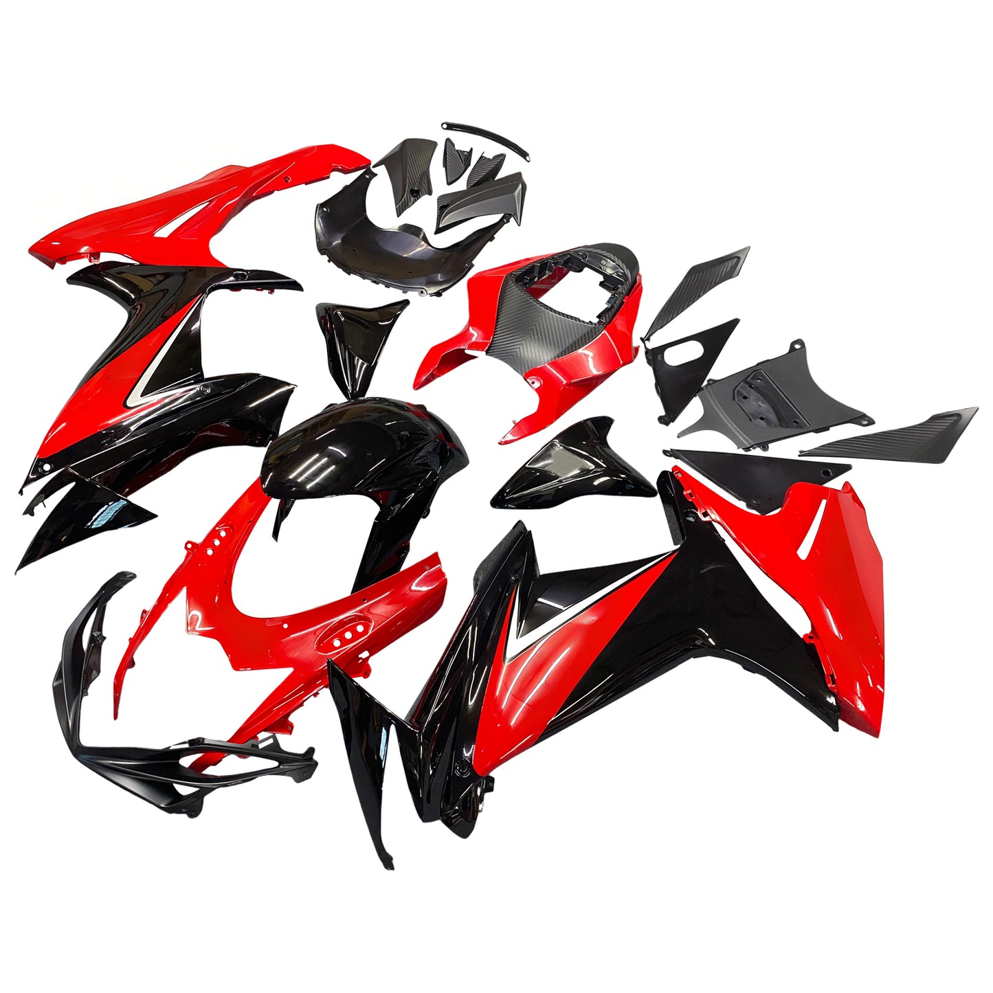 Amotopart 2011-2026 Suzuki K11 rivestimento kit nero e rosso