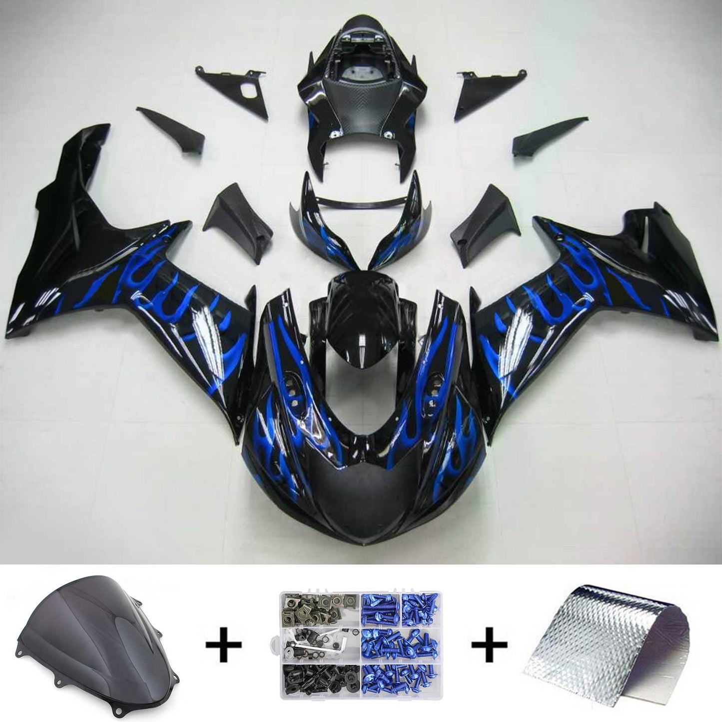 Suzuki GSXR 600/750 2011-2026 Kit carena K11 Carrozzeria Plastica ABS