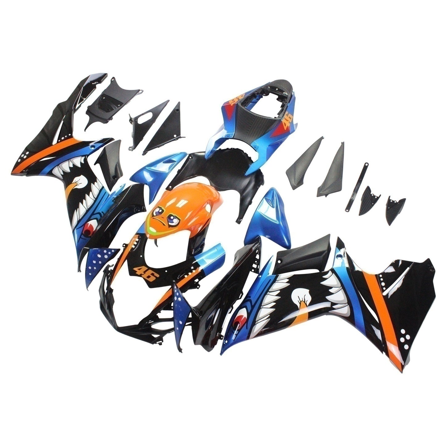 Suzuki GSXR 600/750 2011-2026 Kit carena K11 Carrozzeria Plastica ABS