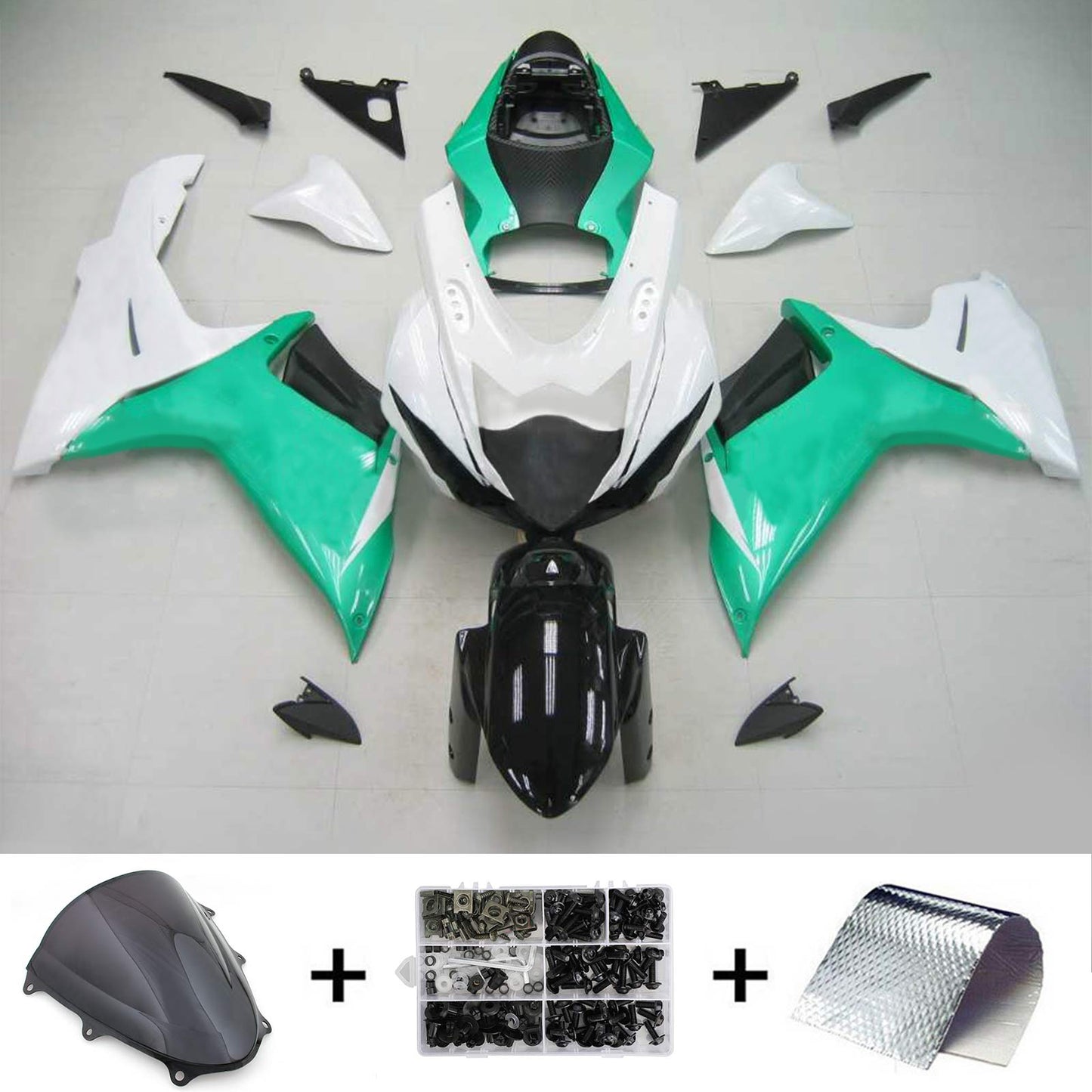 Suzuki GSXR 600/750 2011-2026 Kit carena K11 Carrozzeria Plastica ABS