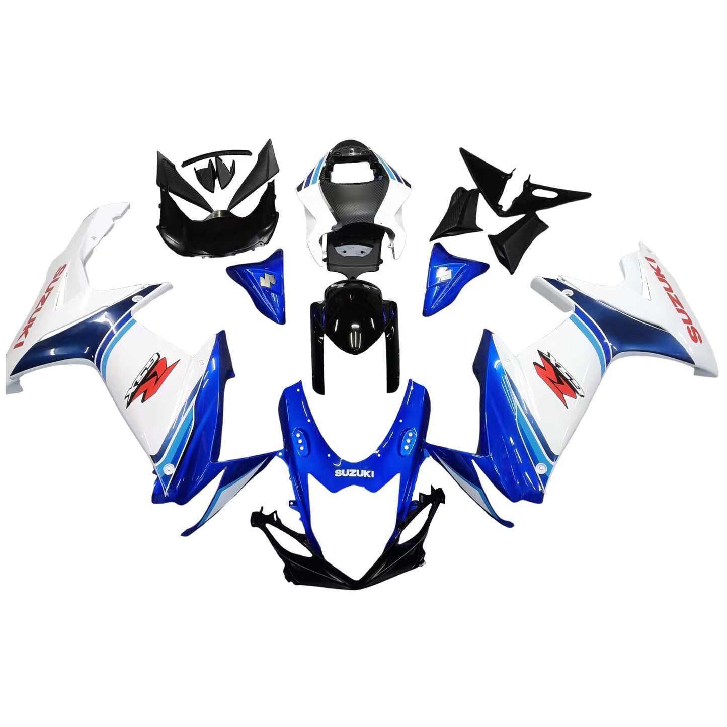 Suzuki GSXR 600/750 2011-2022 Kit carena K11 Carrozzeria Plastica ABS