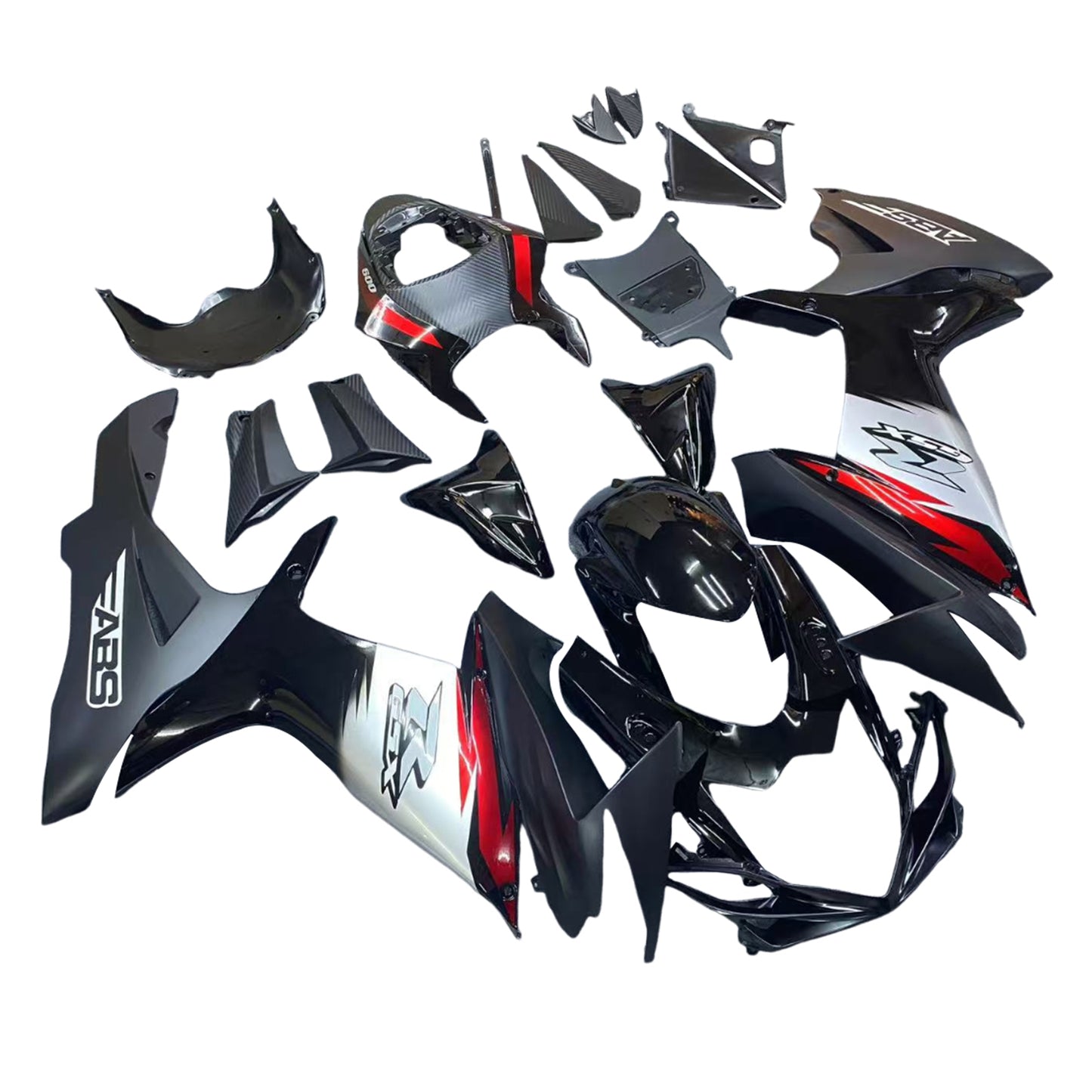 Amotopart Kit carena Suzuki GSXR 600/750 2011-2025 K11 Carrozzeria Plastica ABS