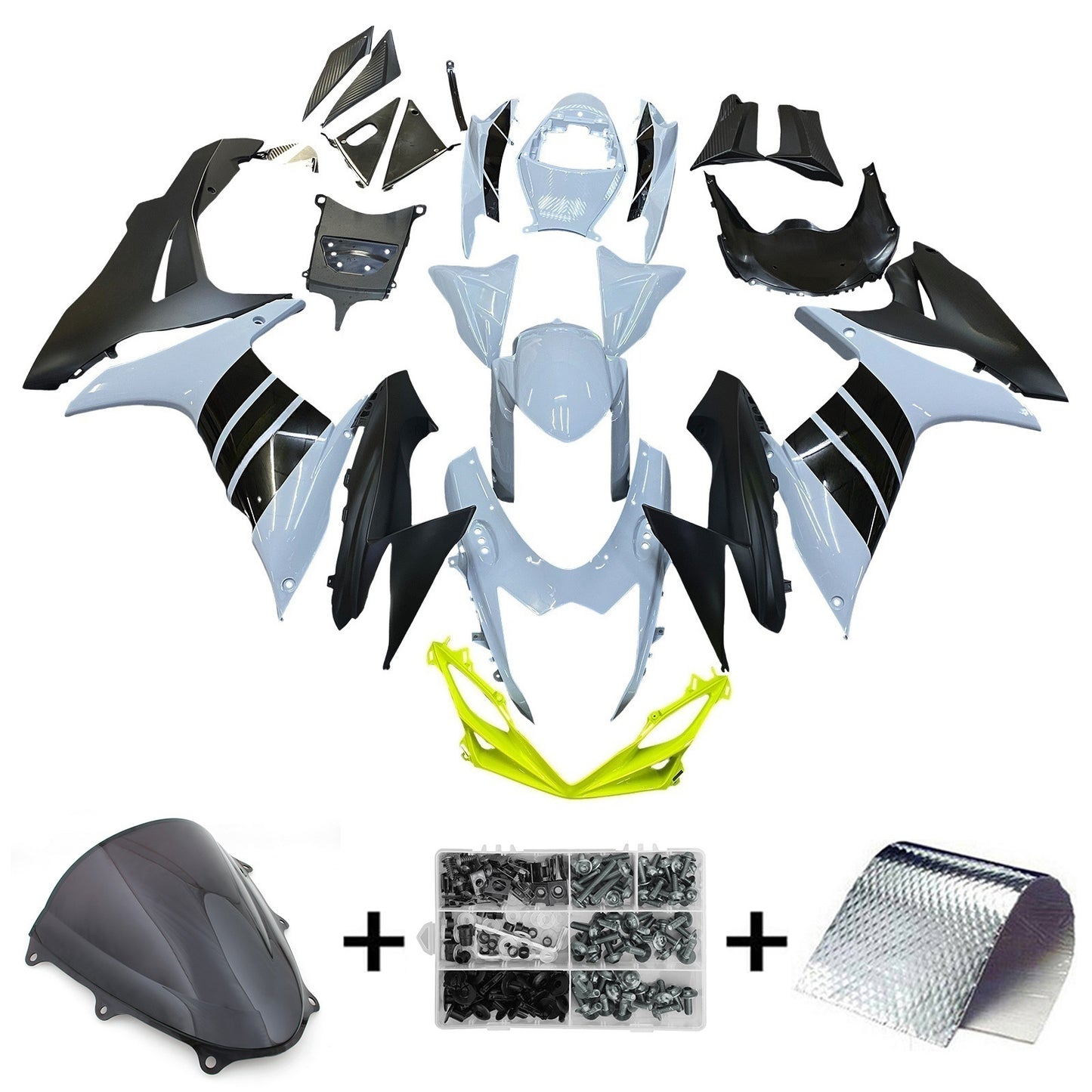 Amotopart Kit carena Suzuki GSXR 600/750 2011-2026 K11 Carrozzeria Plastica ABS