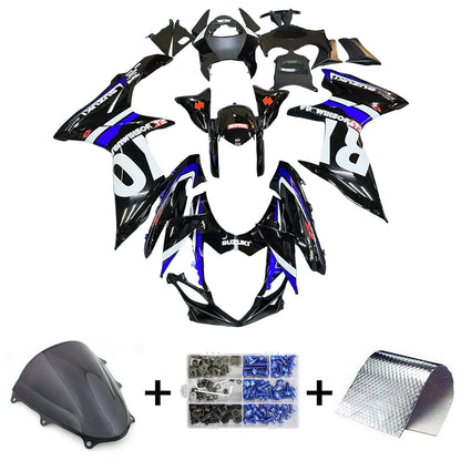 Amotopart Kit carena Suzuki GSXR 600/750 2011-2025 K11 Carrozzeria Plastica ABS