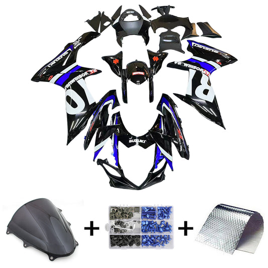 Amotopart Kit carena Suzuki GSXR 600/750 2011-2025 K11 Carrozzeria Plastica ABS