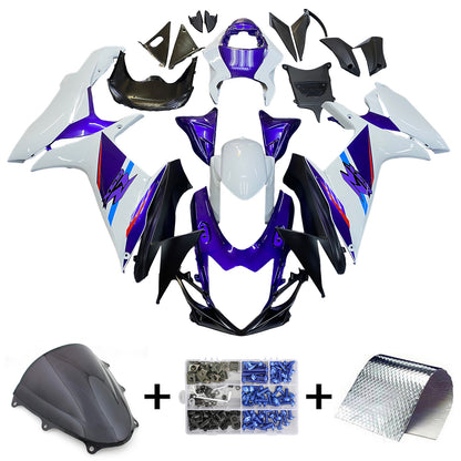 Kit Carenatura Carrozzeria Plastica ABS Per Suzuki GSXR 600/750 2011-2026 K11