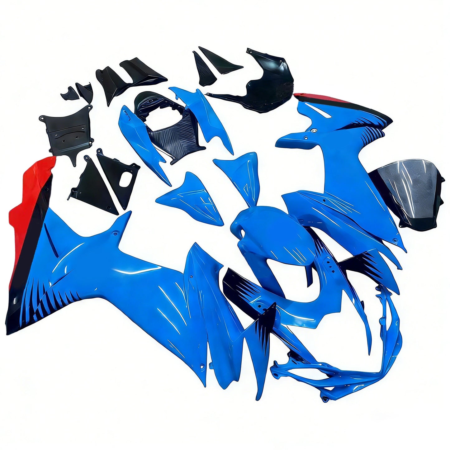 Kit carena iniezione Suzuki GSXR 600/750 K11 2011-2026 Carrozzeria in plastica ABS