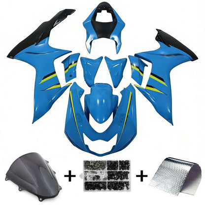 Kit carena iniezione Suzuki GSXR 600/750 K11 2011-2026 Carrozzeria in plastica ABS
