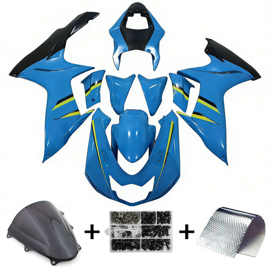 Kit carena iniezione Suzuki GSXR 600/750 K11 2011-2026 Carrozzeria in plastica ABS